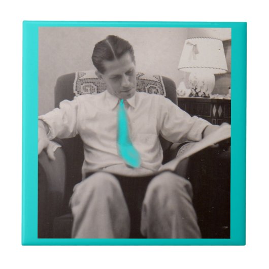 1930er lesen das Papier Fliese (Vorderseite)