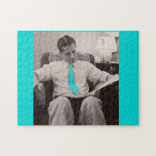 1930er lesen das Papier Puzzle