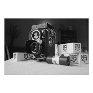 1930er ROLLEIFLEX II Kamera Automat 6x6 MODELL RF Fotodruck