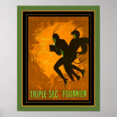 1930er-Triple-Sec Fournier Poster (Vorne)