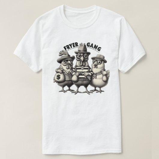 1930s Chicken Robbers Shirt (Design vorne)