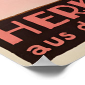 1930s Herkules Beer Poster Vintage German (Ecke)