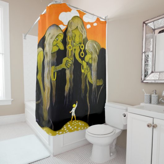 1930's Movie Shower Curtain Duschvorhang (Beispiel)