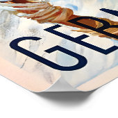 1930s travel Poster German Winter Ski jumping (Ecke)