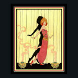 1931 Art-Deco "Dancer On Bühne" Print 16x20 Poster<br><div class="desc">Nice,  1931 Art Deco Print "Dancer on Bühne" 16x20</div>