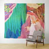 1931 Art Deko Wandteppich (Beispiel (Horizontal))