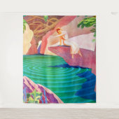 1931 Art Deko Wandteppich (Vorderseite)