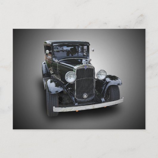 1931 CHEVROLET POSTKARTE (Vorderseite)