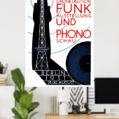 1931 Deutsche Radio- und MusikExpo Poster (Heimbüro)