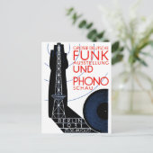 1931 Deutsche Radio- und MusikExpo Postkarte (Stehend Vorderseite)