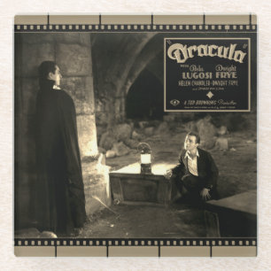 '1931' "Dracula" Classic Horror Glass Untersetzer