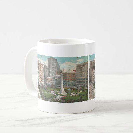 1931 Gewerkschaft Square, San Francisco, CA Kaffeetasse (Vorderseite Links)