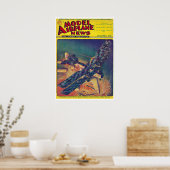 1931 MODELL AIRPLANE NEWS MAGAZINE POSTER (Küche)