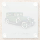 1931 Silverdome 4 Door Glas Untersetzer (Rückseite)