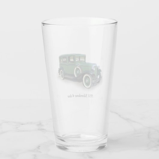 1931 Silverdome 4 Türglas Glas (Rückseite)