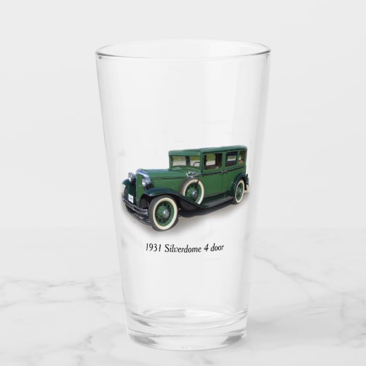 1931 Silverdome 4 Türglas Glas (Vorderseite)