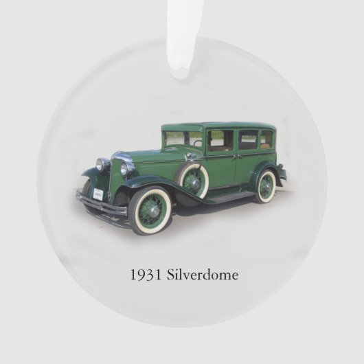1931 Silverdome Acrylschmuck Ornament (Vorderseite)