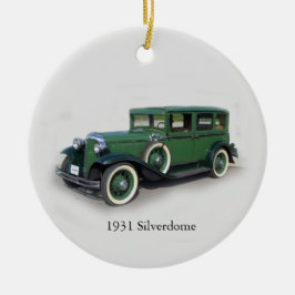 1931 Silverdome Keramik Ornament