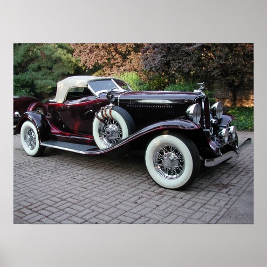 1932 Auburn Boattail Speedster Poster (Vorne)