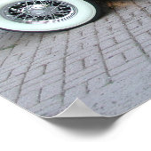 1932 Auburn Boattail Speedster Poster (Ecke)