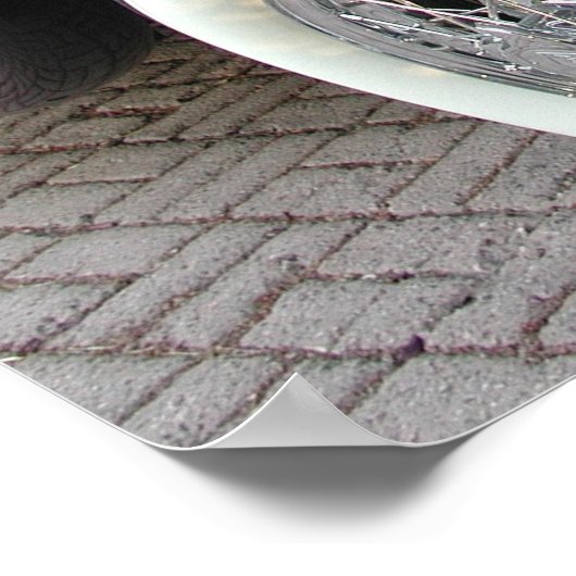 1932 Auburn Boattail Speedster Poster (Ecke)