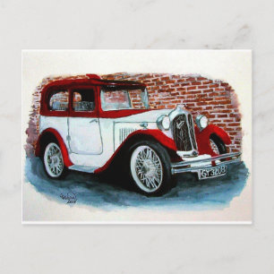 1932 Austin Postkarte