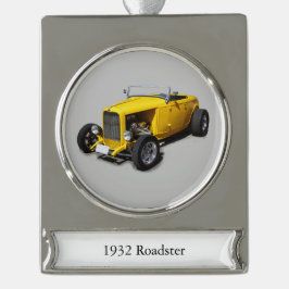 1932 Bannerdekoration der Roadster Banner-Ornament Silber