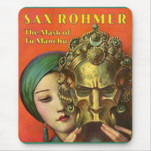 1932 Die Maske der Fu-Manchu-Abdeckung Mousepad