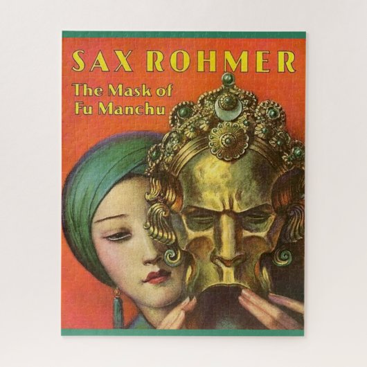 1932 Die Maske der Fu-Manchu-Abdeckung Puzzle (Vertikal)