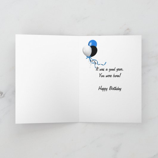 1932 Geburtstag Karte (Innenseite)