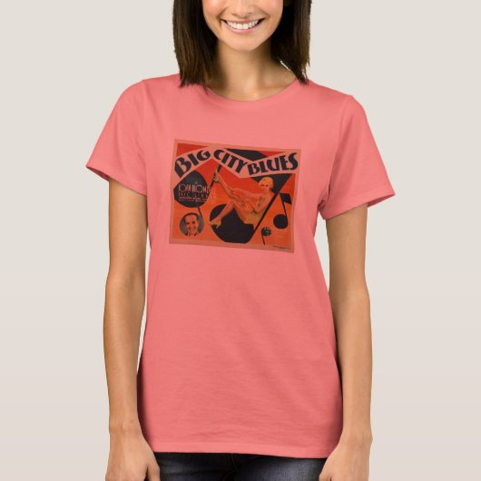 1932 Joan Blondell farbiges Filmplakat T-Shirt (Vorderseite)