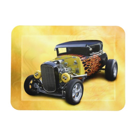 1932 Modell A Coupe FRISIERTE AUTO AVENGER Magnet (Horizontal)