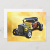 1932 Modell A Coupe FRISIERTE AUTO AVENGER Postkarte (Vorne/Hinten)