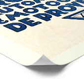 1932 Nimes Grand Prix Französisches Rennposter Poster (Ecke)