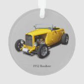 1932 Roadster - Acrylschmuck Ornament (Rückseite)