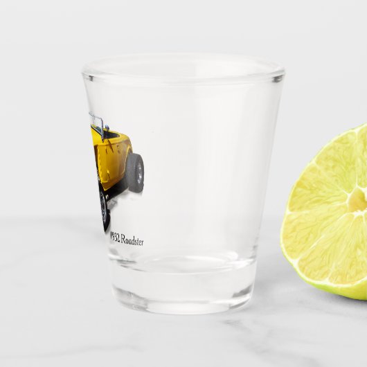 1932 Roadster-Schiebeglas Schnapsglas (Rechts)