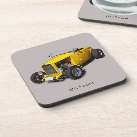 1932 Roadster-Set mit 6 Untersetzer (Linke Seite)