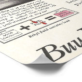 1932 und Ethylgas Poster (Ecke)