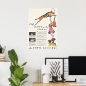 1932 und Ethylgas Poster (Heimbüro)