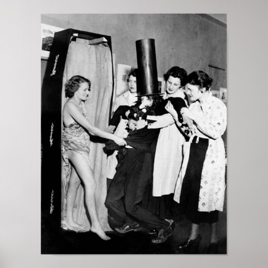 1933 BURYING ALTER MANN PROHIBITION PARTY POSTER (Vorne)