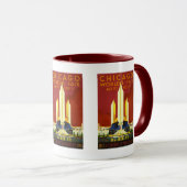 1933 Century of Progress World's Fair, Chicago, IL Tasse (VorderseiteRechts)