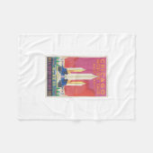 1933 Chicago World's Fair Blanket Fleecedecke (Vorderseite (Horizontal))