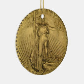 1933 Doppel-Adlergoldmünze Keramikornament (Rechts)