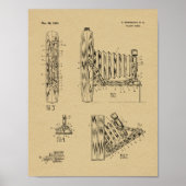 1933 Faltkamera Patent Art Zeichnend Druck Poster (Vorne)