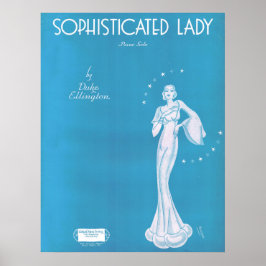 1933 hoch entwickelte Lady Poster