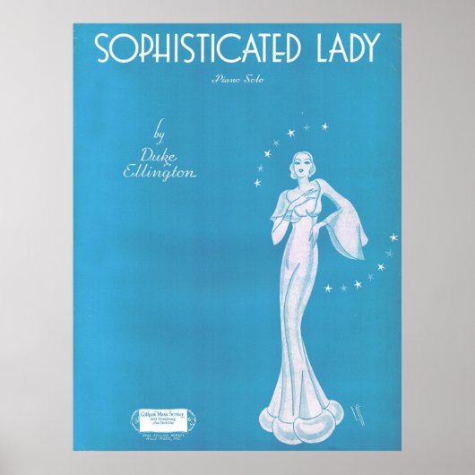 1933 hoch entwickelte Lady Poster (Vorne)