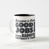 1933 LERNENWERBUNG ZWEIFARBIGE TASSE (Vorderseite Links)