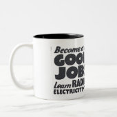 1933 LERNENWERBUNG ZWEIFARBIGE TASSE (Links)