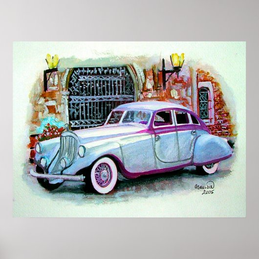 1933 Pierce Arrow Poster (Vorne)