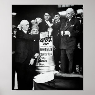 1933 VERBOT DER ÜBERLEBENSÜBERLEBENUNG VON BRÜCHEN POSTER